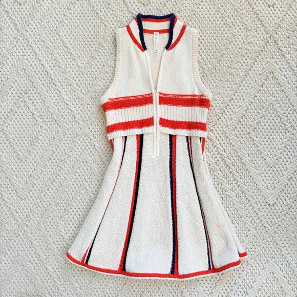 Daily Practice by Anthropologie V-Neck Sweater Mini Knit Dress Womens SMALL EUC - Picture 5 of 12